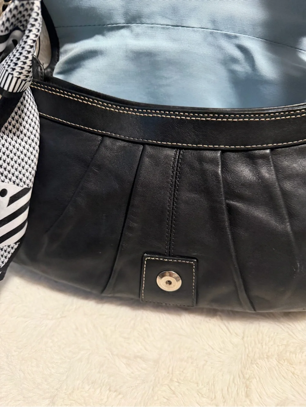 🖤Coach Y2K SoHo shoulder bag and Wallet black matching set!!